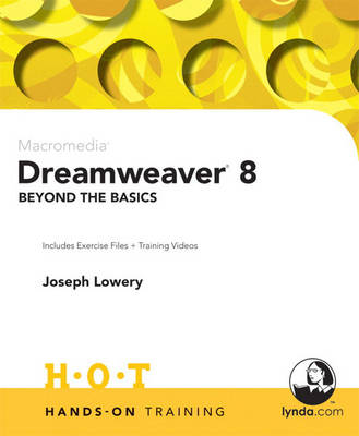 Book cover for Macromedia Dreamweaver 8 Beyond the Basics Hands-On Training