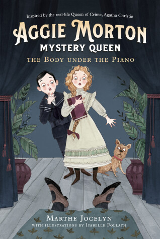 Book cover for Aggie Morton, Mystery Queen: The Body under the Piano