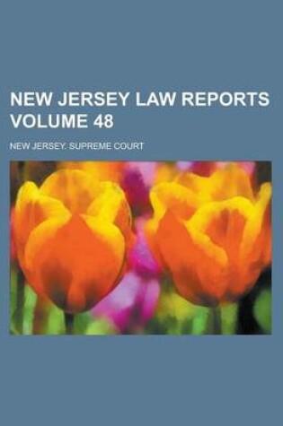 Cover of New Jersey Law Reports Volume 48