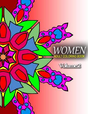 Book cover for WOMEN ADULT COLORING BOOKS - Vol.2