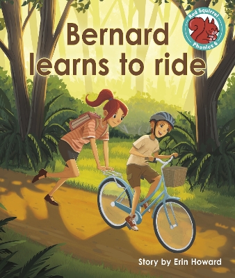 Book cover for Bernard learns to ride