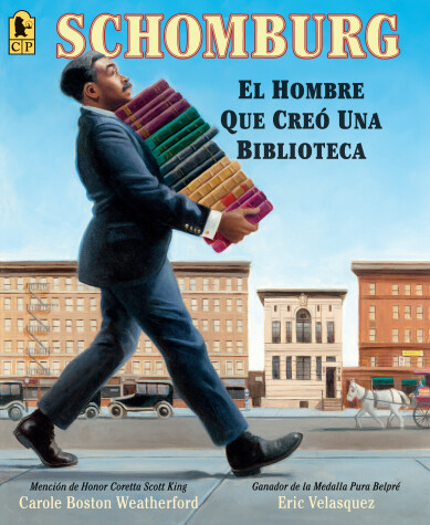 Book cover for Schomburg: El hombre que creó una biblioteca