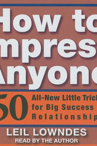 Cover of How to Impress Anyone