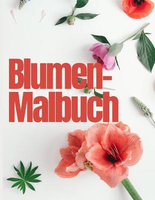 Book cover for Blumen-Malbuch