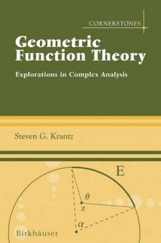 Cover of Geometric Function Theory