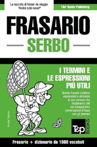 Cover of Frasario Italiano-Serbo e dizionario ridotto da 1500 vocaboli