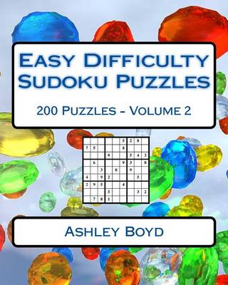 Book cover for Easy Difficulty Sudoku Puzzles Volume 2