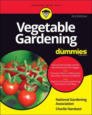 Book cover for Vegetable Gardening For Dummies