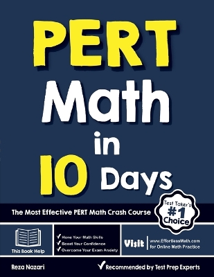 Book cover for PERT Math in 10 Days