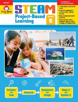 Cover of Steam Project-Based Learning, Grade 5