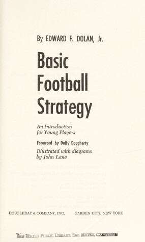 Book cover for Basic Football Strategy