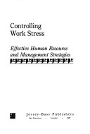 Book cover for Controlling Work Stress