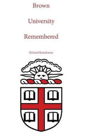 Cover of Brown University Remembered