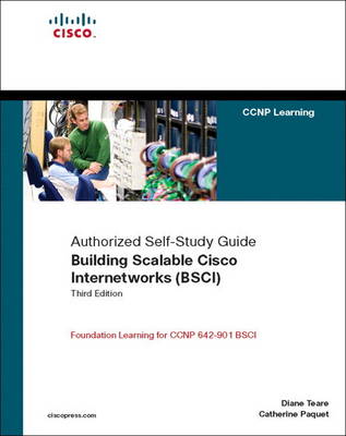 Book cover for Building Scalable Cisco Internetworks (BSCI) (Authorized Self-Study Guide) (paperback)