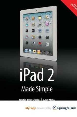 Cover of iPad 2 Made Simple