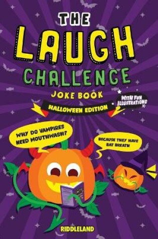 Cover of The Laugh Challenge Joke Book - Halloween