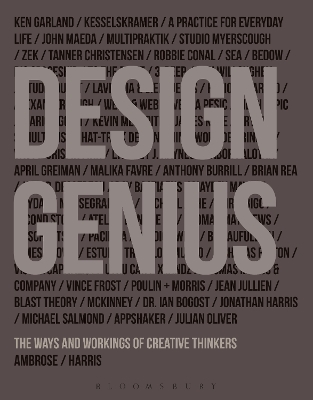 Book cover for Design Genius