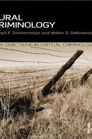 Cover of Rural Criminology