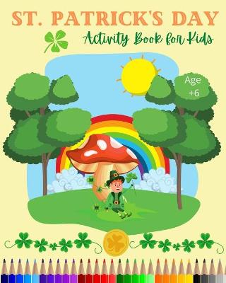 Book cover for St Patrick's Day Activity Book for Kids