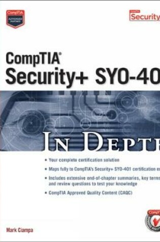 Cover of CompTIA Security+ SY0-401 In Depth