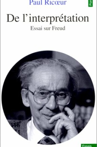Cover of de L'Interpr'tation . Essai Sur Freud