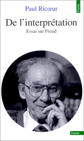 Book cover for de L'Interpr'tation . Essai Sur Freud