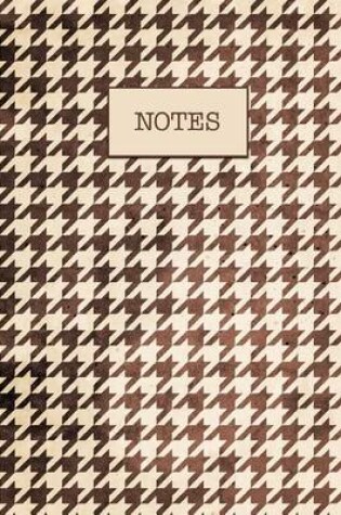 Cover of Journal Houndstooth Pattern Notes