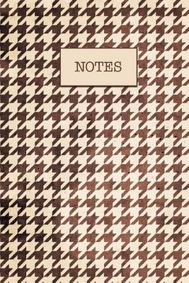 Book cover for Journal Houndstooth Pattern Notes