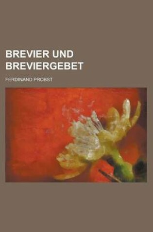 Cover of Brevier Und Breviergebet