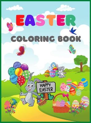 Book cover for Easter Coloring Book