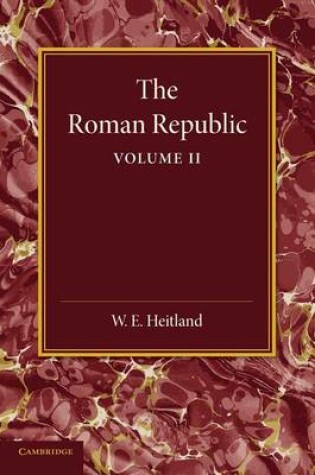 Cover of The Roman Republic: Volume 2