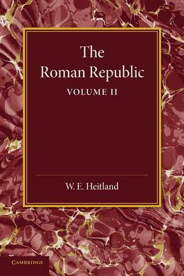 Book cover for The Roman Republic: Volume 2