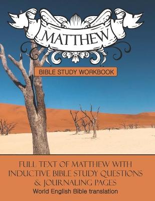 Book cover for Matthew Inductive Bible Study Workbook