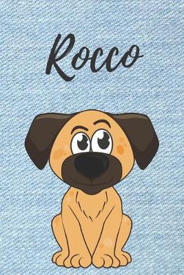 Book cover for Rocco Malbuch Hunde / Notizbuch / Tagebuch / Journal / DIN A5 / Geschenk