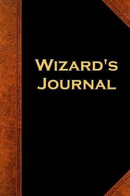 Cover of Wizard's Journal Vintage Style