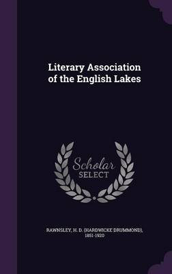 Book cover for Literary Association of the English Lakes