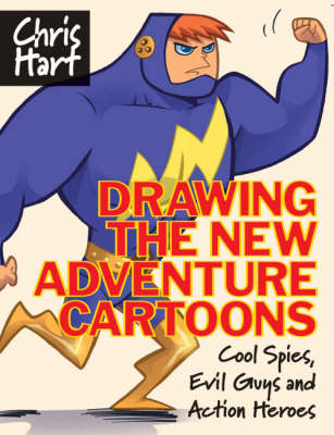 Book cover for Drawing the New Adventure Cartoons