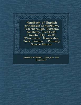 Book cover for Handbook of English Cathedrals