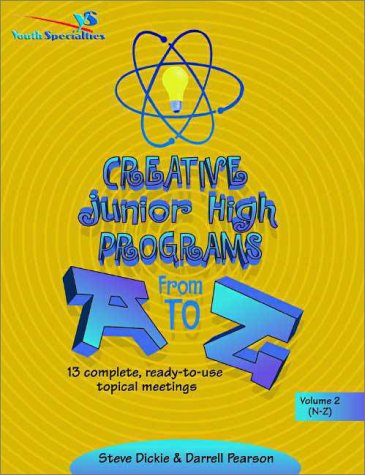 Book cover for Creative Junior High Programs