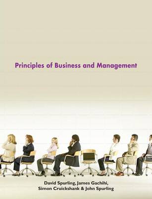 Book cover for Principles of Business and Management