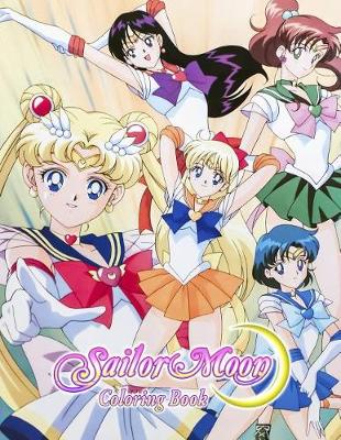 Book cover for Sailor Moon Coloring Book