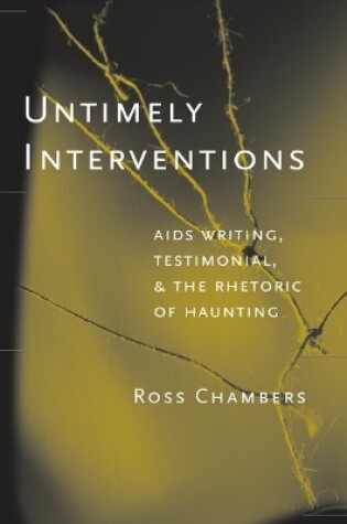 Cover of Untimely Interventions