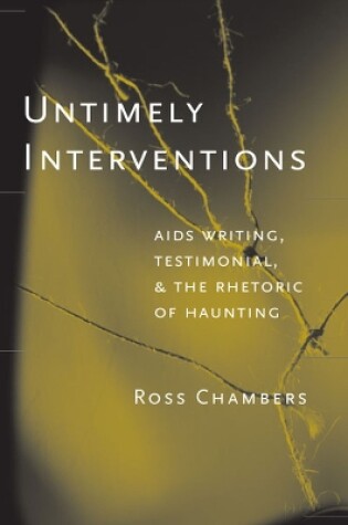 Cover of Untimely Interventions