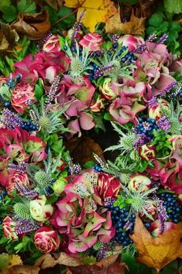 Book cover for A Floral Wreath on the Forest Floor in Autumn