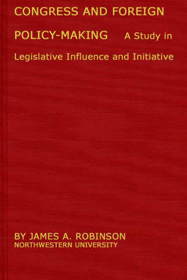 Book cover for Congress and Foreign Policy-Making