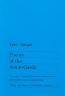 Book cover for Theory of Avant-Garde CB