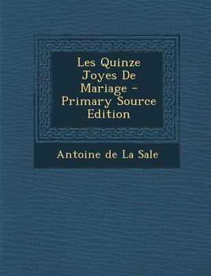 Book cover for Les Quinze Joyes de Mariage