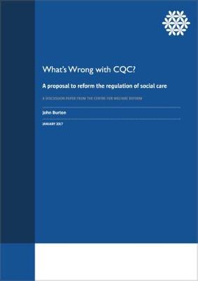 Book cover for What's wrong with the CQC?