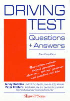 Book cover for Driving Test Questions and Answers