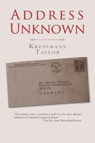 Cover of Address Unknown